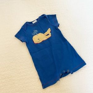 Boutique Lemon Loves Layette Boy Shorts Romper